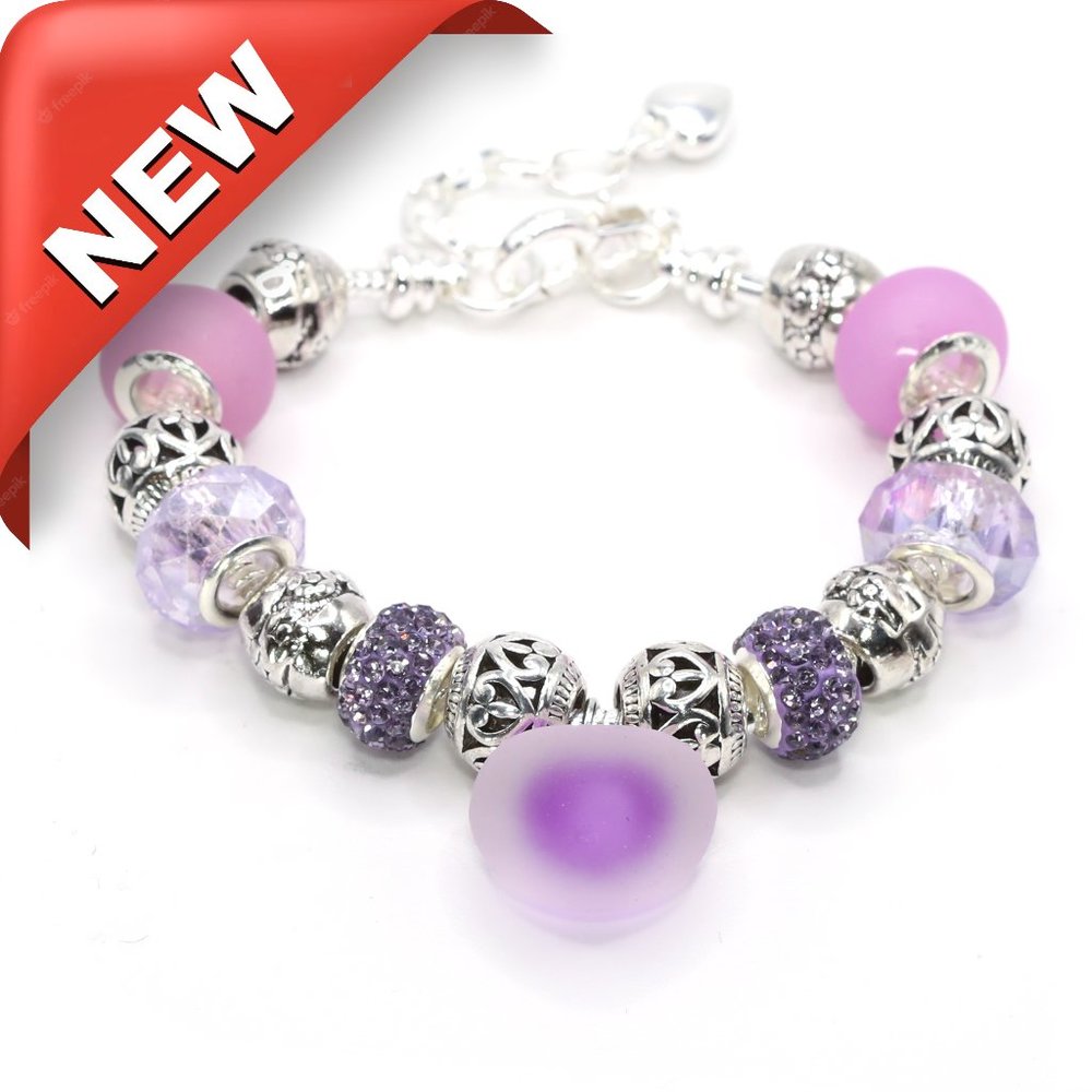 Charmed Life Bracelet: Lavender Lover (#1081)